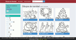 Desktop Screenshot of dibujosnavidad.com